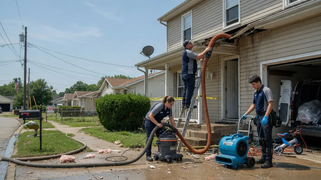 Water Damage Restoration in Sycamore, IL near me